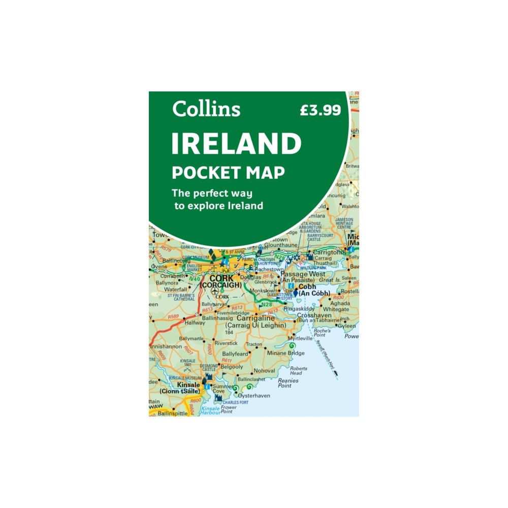 Ireland Pocket Map HarperCollins Publishers