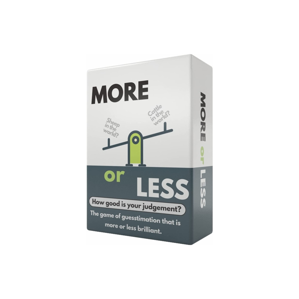 More or Less Card Game VR DISTRIBUTION