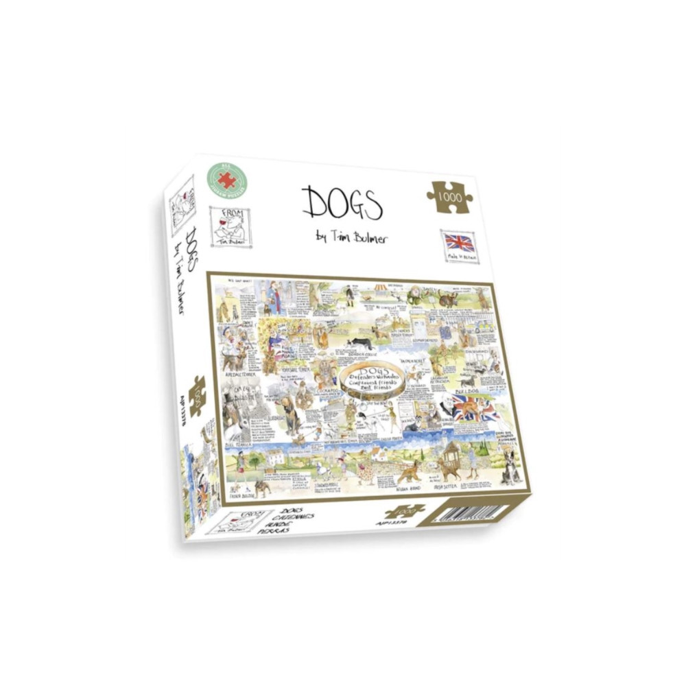 Tim Bulmer's Dogs Jigsaw 1000 Piece Puzzle ALL JIGSAW PUZZLES