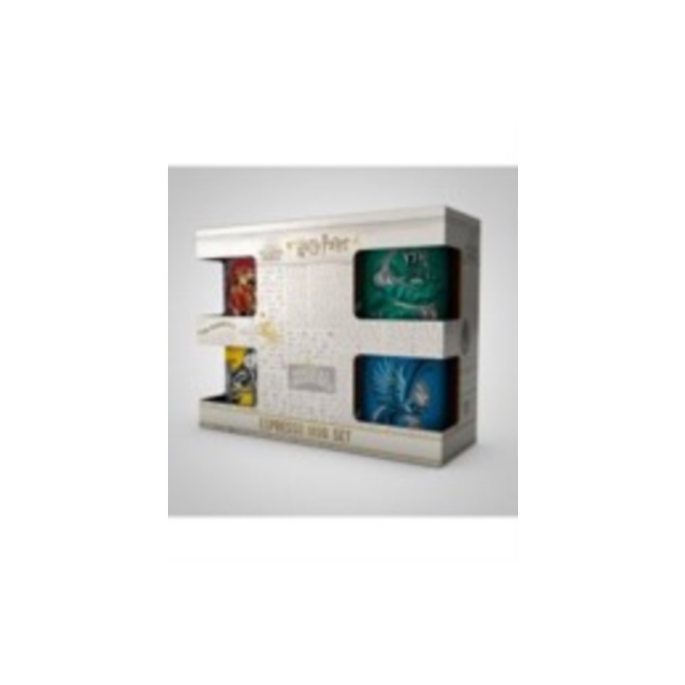 Harry Potter - Set 4 Espresso Mugs - Stand Together ABYSSE UK