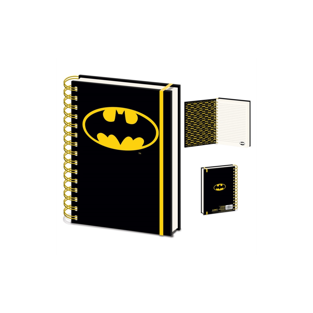 Batman (Core) A5 Wiro Notebook Pyramid International
