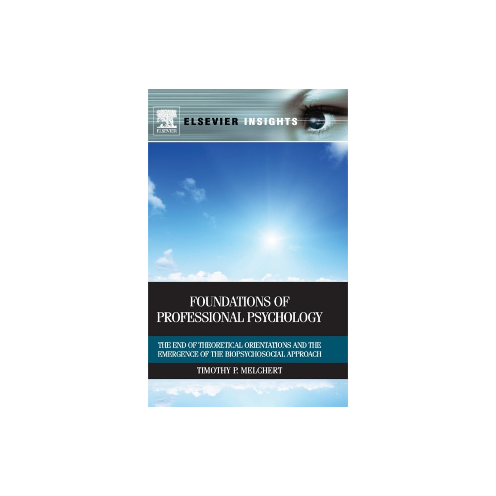 Foundations of Professional Psychology (inbunden, english) Elsevier Science Publishing Co Inc