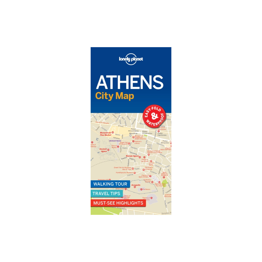 Lonely Planet Athens City Map Lonely Planet Global Limited