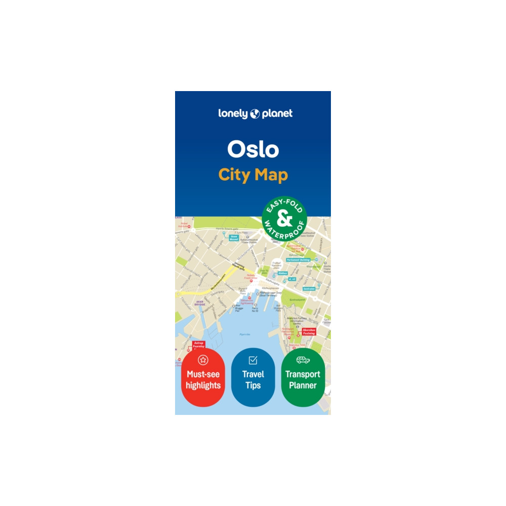 Lonely Planet Oslo City Map Lonely Planet Global Limited