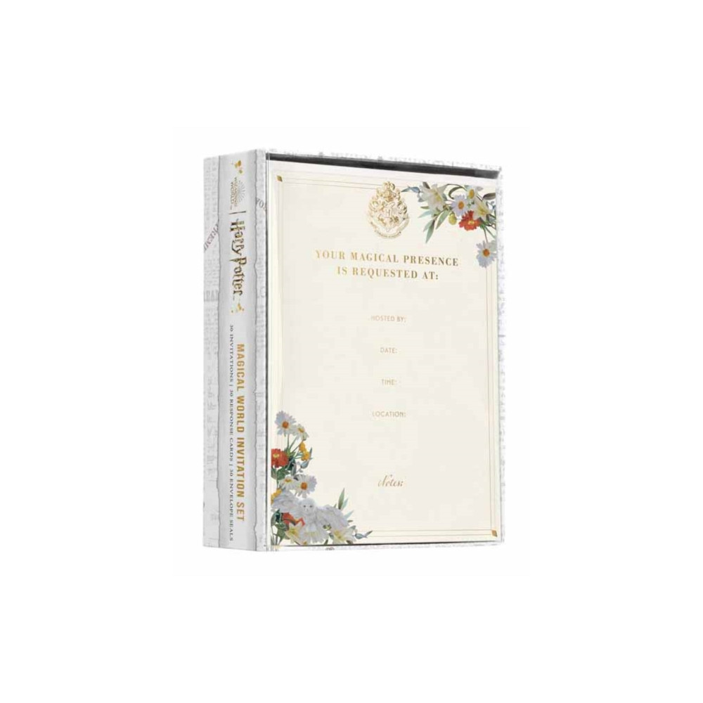 Harry Potter: Magical World Invitation Set (Set of 30) Insight Editions