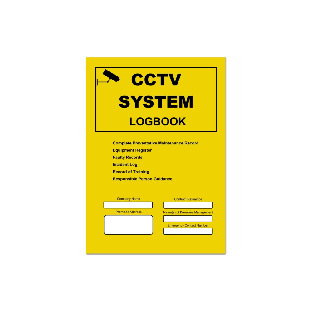 CCTV Logbook (häftad, eng)