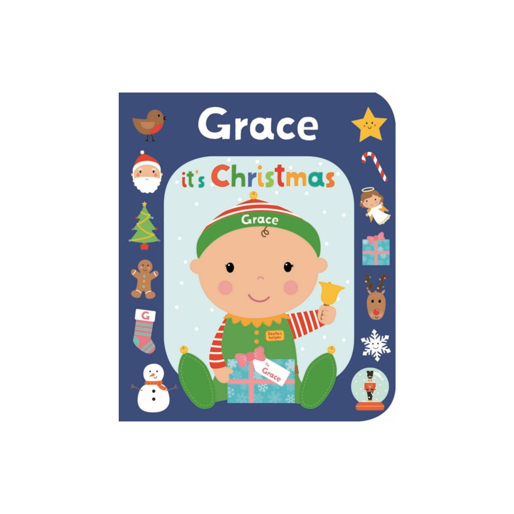 It's Christmas Grace (bok, board book, english) Gardners Personalisation