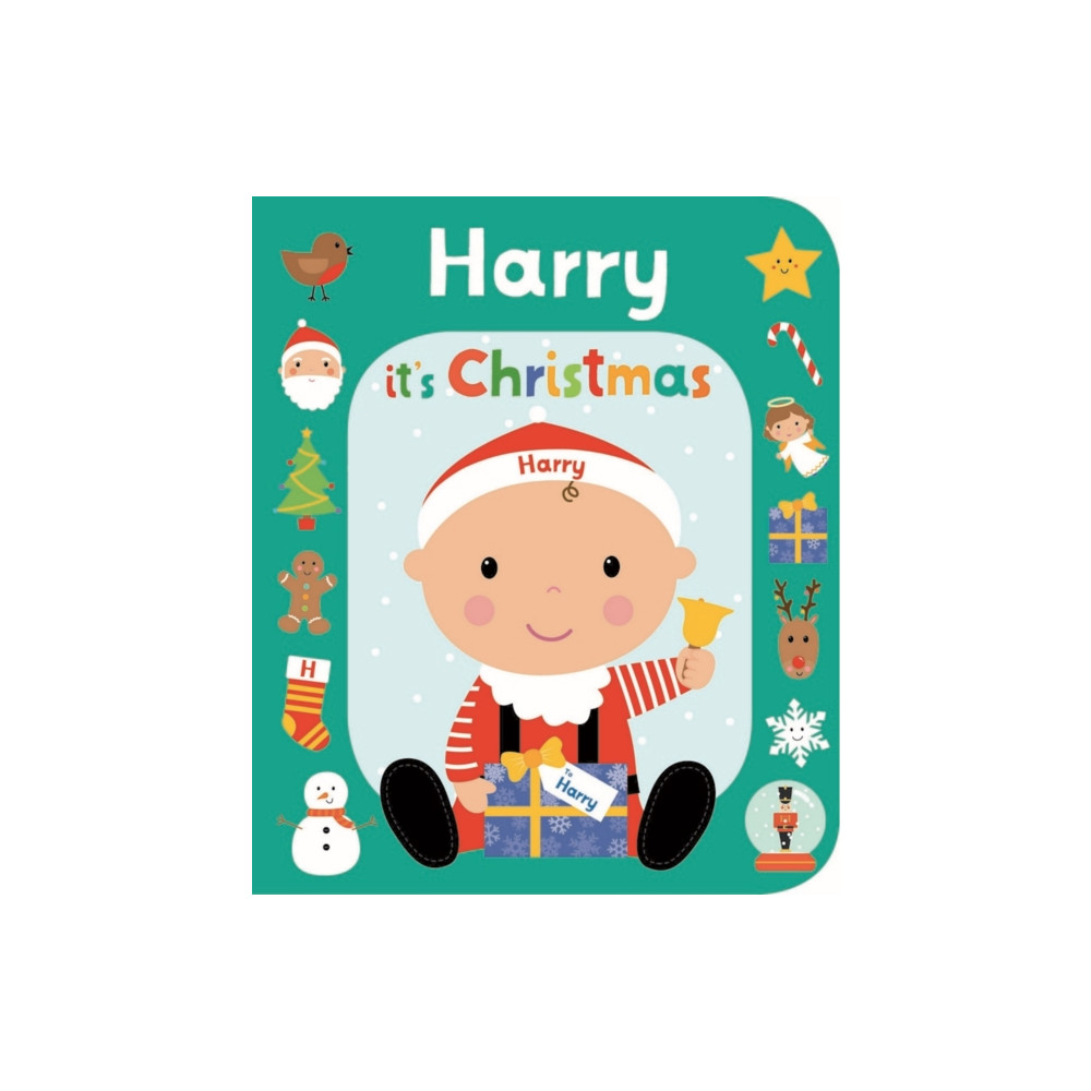 Gardners Personalisation It's Christmas Harry (bok, board book, eng)