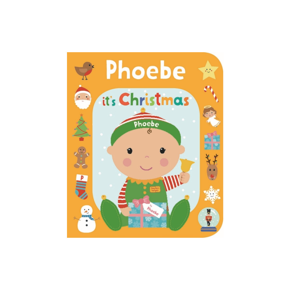 It's Christmas Phoebe (bok, board book, english) Gardners Personalisation