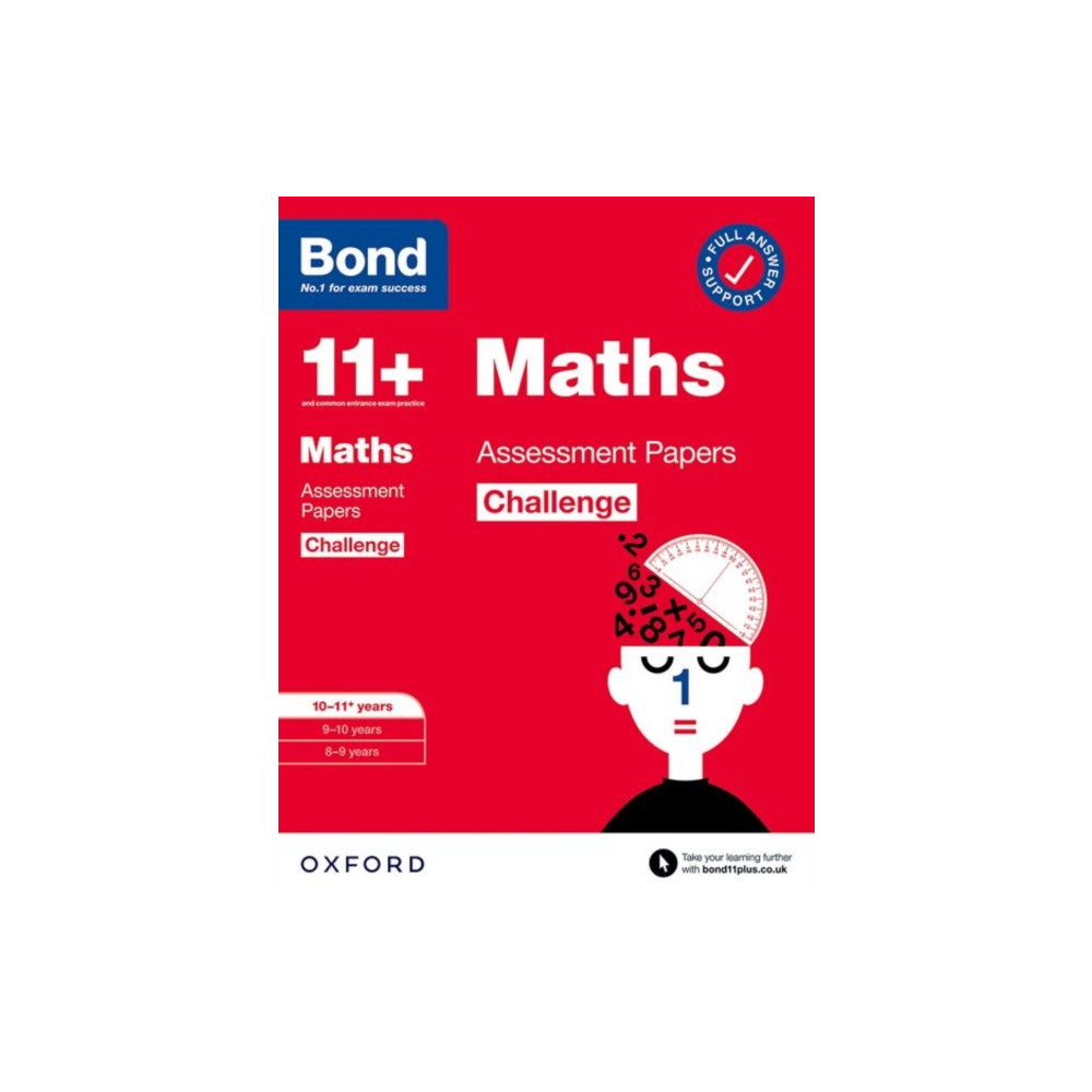 Bond 11+: Bond 11+ Maths Challenge Assessment Papers 10-11 years: Ready for the 2024 exam (häftad, english) Oxford University Press