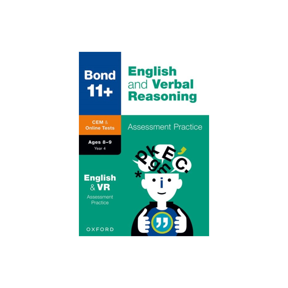Bond 11+: Bond 11+ CEM English & Verbal Reasoning Assessment Papers 8-9 Years (häftad, english) Oxford University Press