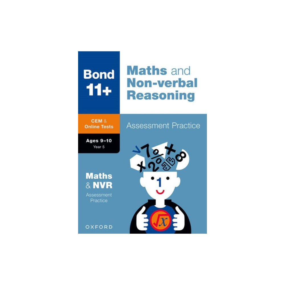 Bond 11+: Bond 11+ CEM Maths & Non-verbal Reasoning Assessment Practice 9-10 Years (häftad, english) Oxford University Press
