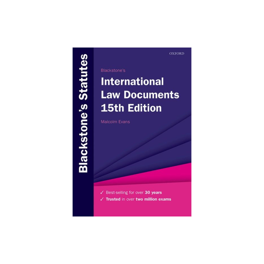 Blackstone's International Law Documents (häftad, english) Oxford University Press