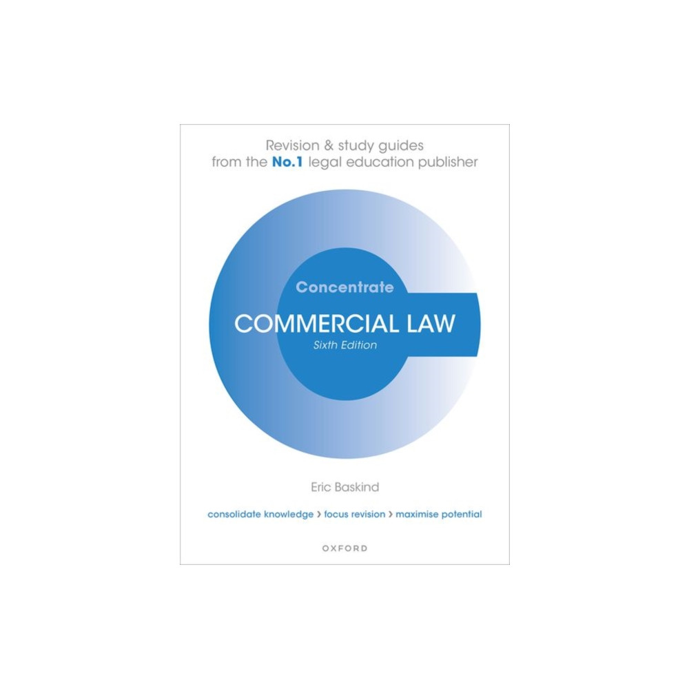 Commercial Law Concentrate (häftad, english) Oxford University Press