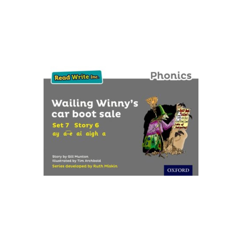 Read Write Inc. Phonics: Wailing Winny's Car Boot Sale (Grey Set 7 Storybook 6) (häftad, english) Oxford University Press