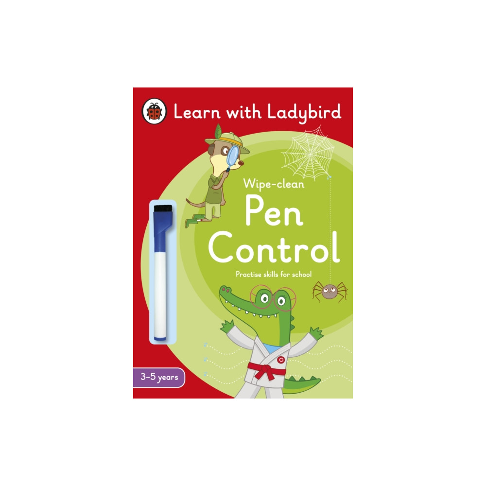 Pen Control: A Learn with Ladybird Wipe-Clean Activity Book 3-5 years (häftad, english) Penguin Random House Children's UK