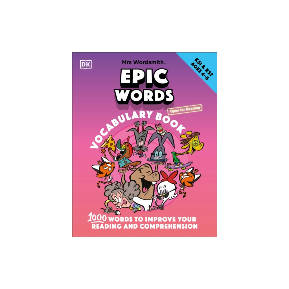 Mrs Wordsmith Epic Words Vocabulary Book, Ages 4-8 (Key Stages 1-2) (inbunden, english) Dorling Kindersley Ltd
