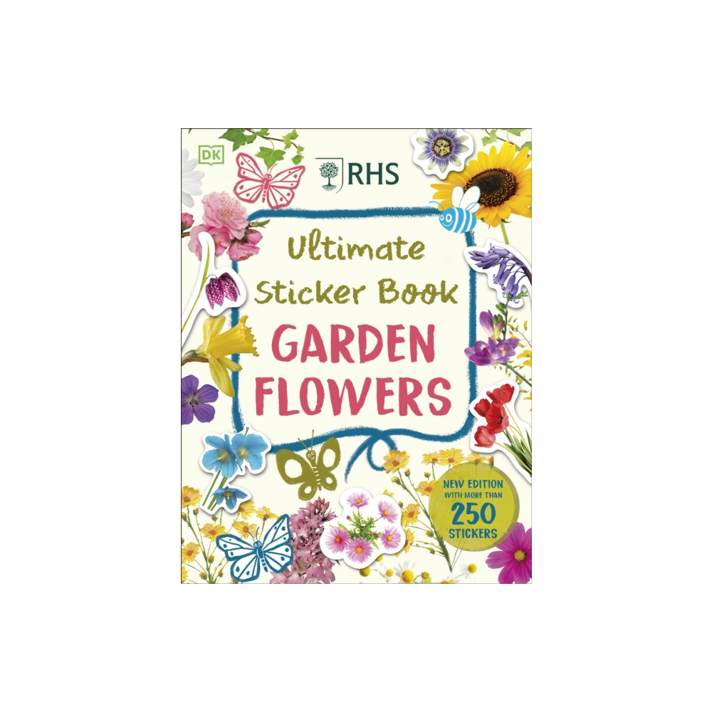 RHS Ultimate Sticker Book Garden Flowers (häftad, english) Dorling Kindersley Ltd