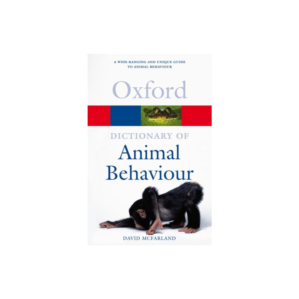 A Dictionary of Animal Behaviour (häftad, english) Oxford University Press