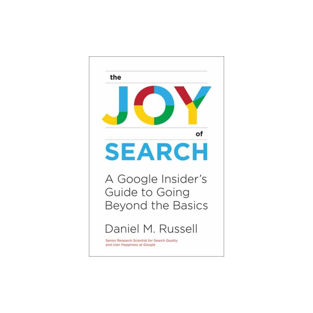 The Joy of Search (häftad, english) Mit press ltd