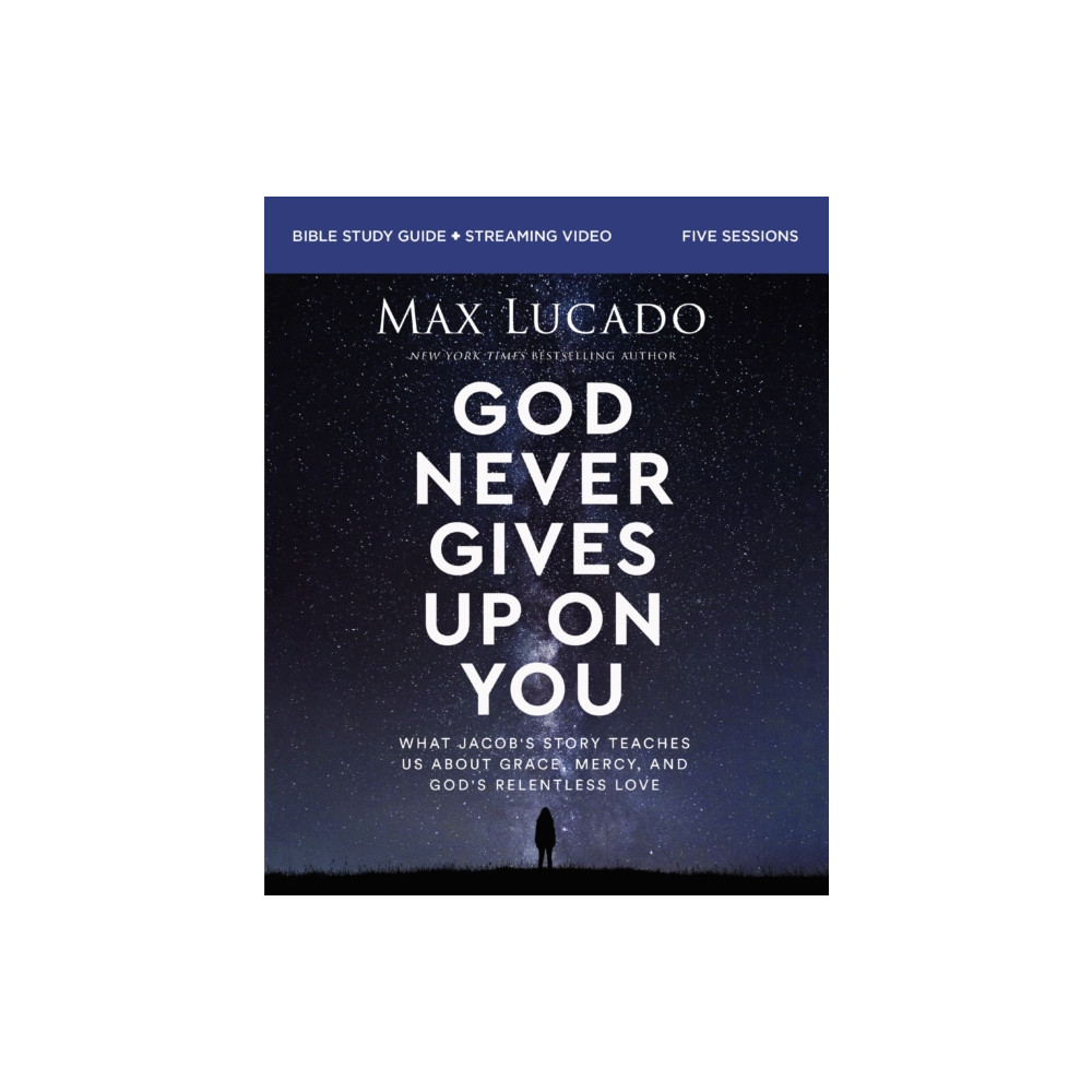 God Never Gives Up on You Bible Study Guide plus Streaming Video (häftad, english) HarperChristian Resources