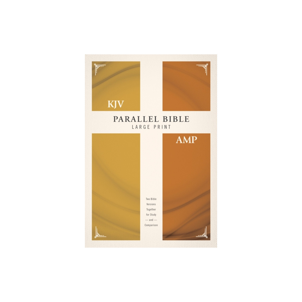 KJV, Amplified, Parallel Bible, Large Print, Hardcover, Red Letter (inbunden, english) Zondervan
