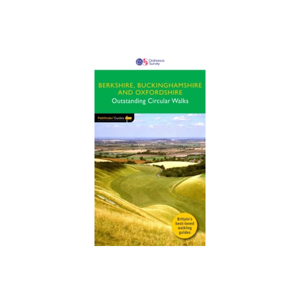 BERKSHIRE, BUCKINGHAMSHIRE AND OXFORDSHIRE (häftad, english) Ordnance Survey