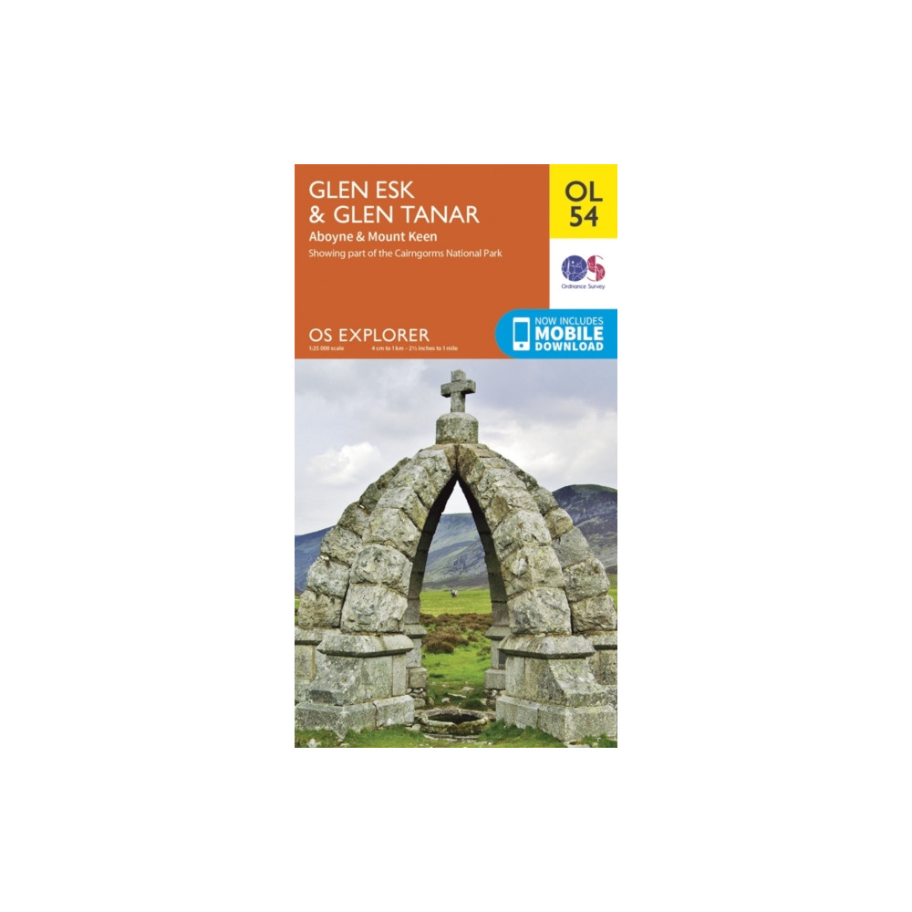 Glen Esk & Glen Tanar, Aboyne & Mount Keen Ordnance Survey