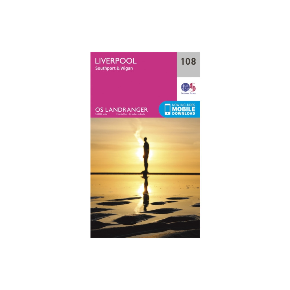 Liverpool, Southport & Wigan Ordnance Survey