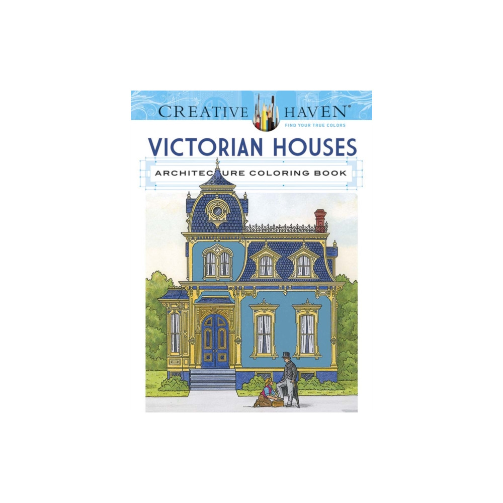 Creative Haven Victorian Houses Architecture Coloring Book (häftad, english) Dover publications inc.
