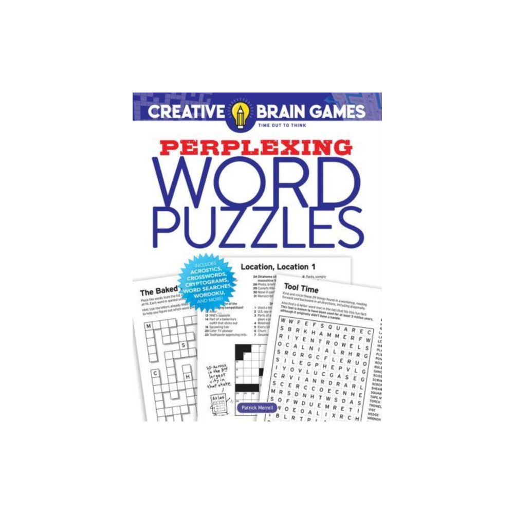 Creative Brain Games Perplexing Word Puzzles (häftad, english) Dover publications inc.