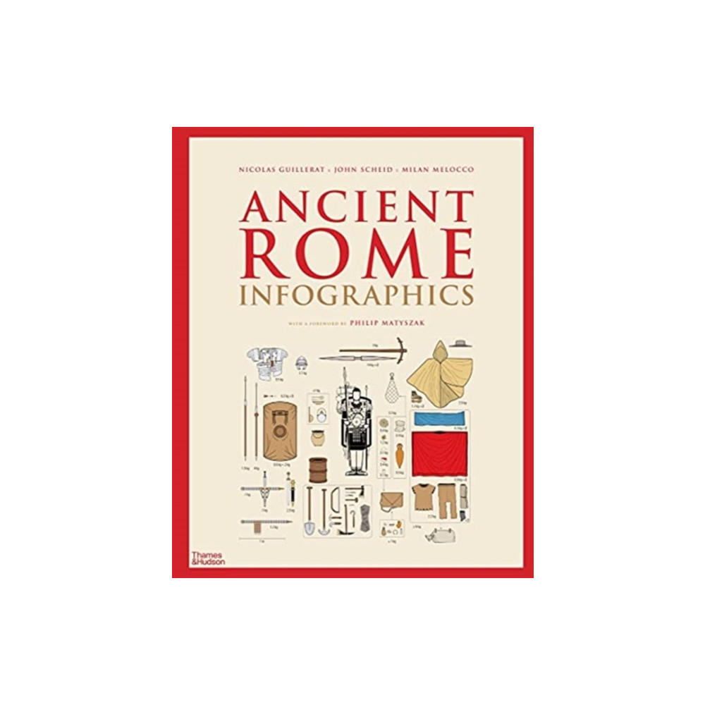 Ancient Rome: Infographics (inbunden, english) Thames & Hudson Ltd