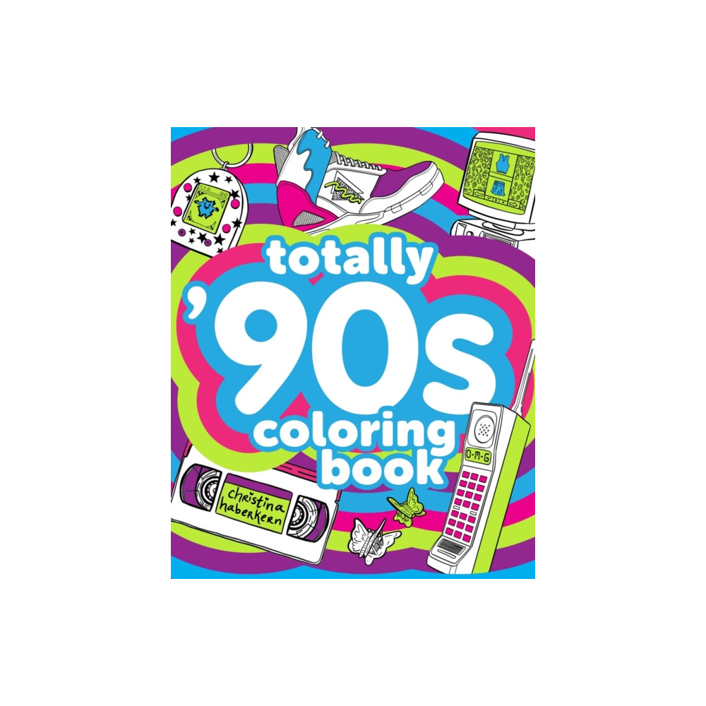 Totally '90s Coloring Book (häftad, english) Penguin Putnam Inc