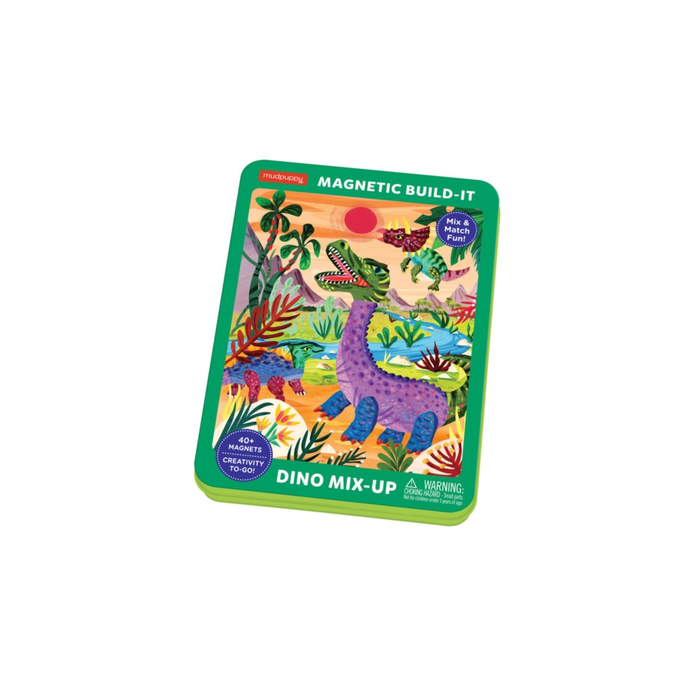 Dino Mix-Up Magnetic Build-It Galison