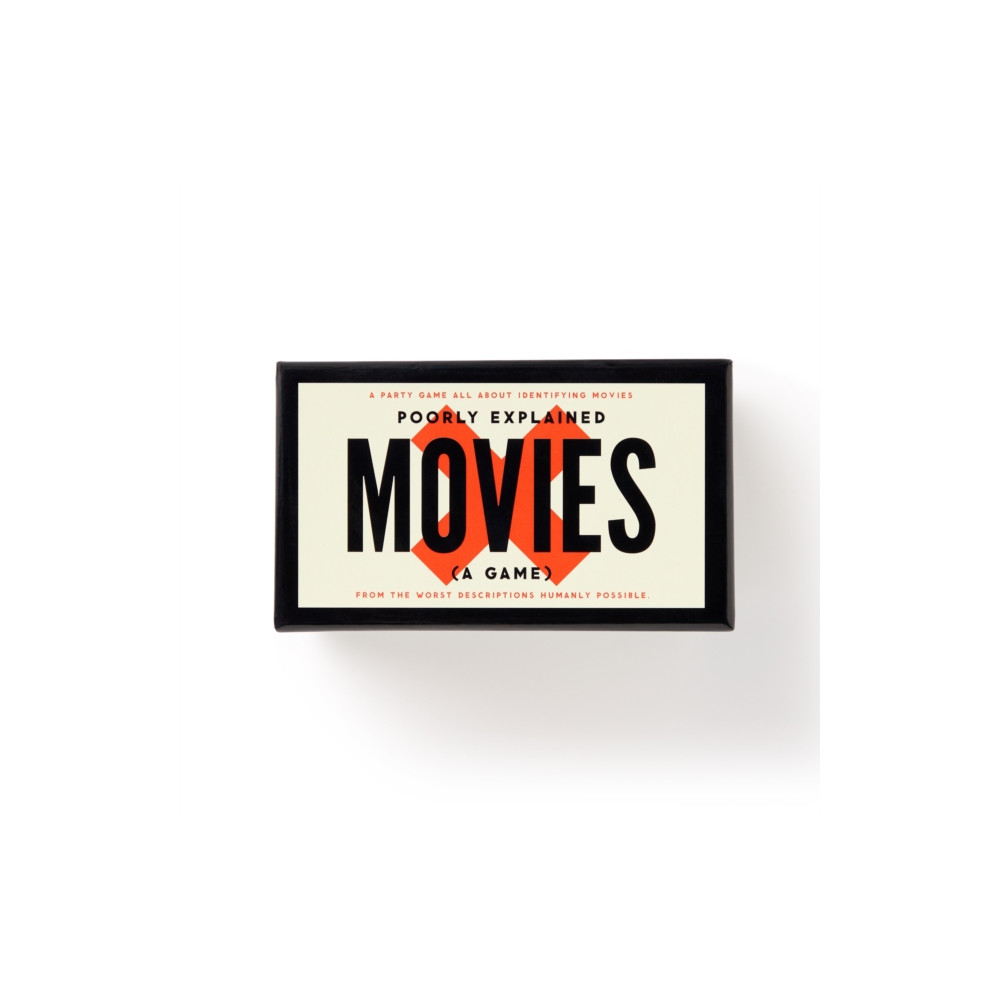 Poorly Explained Movies Game Galison
