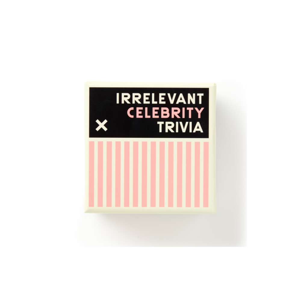 Irrelevant Celebrity Trivia Galison