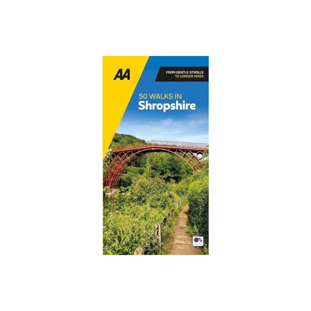 AA 50 Walks in Shropshire (häftad, english) AA Publishing