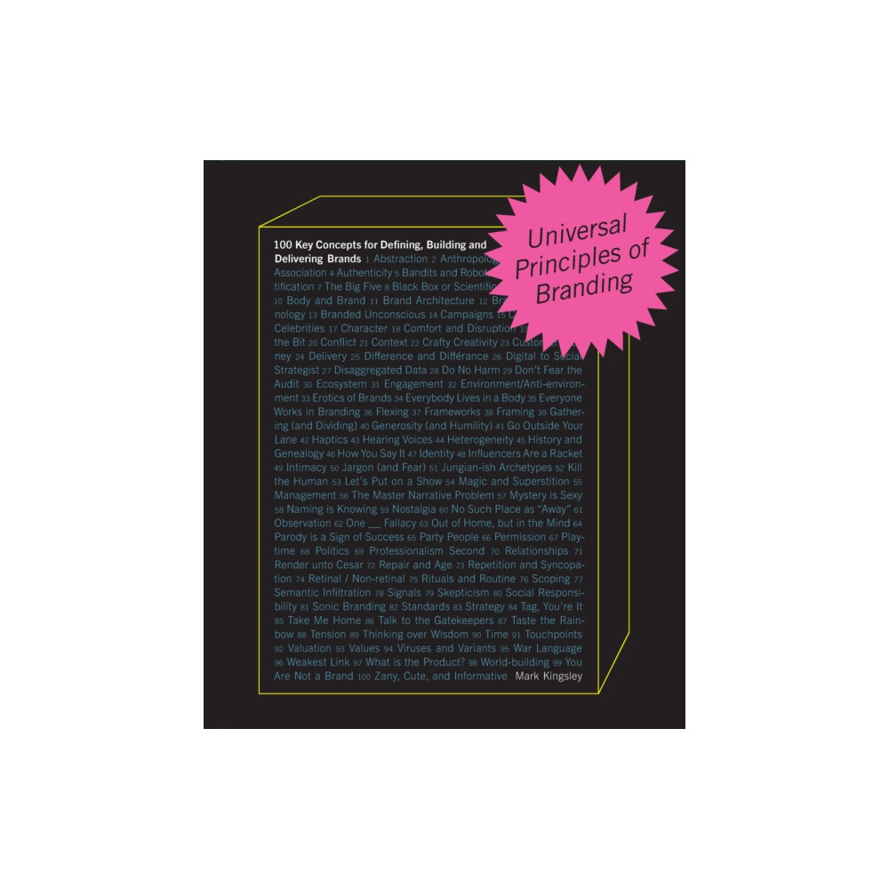 Universal Principles of Branding (inbunden, eng)