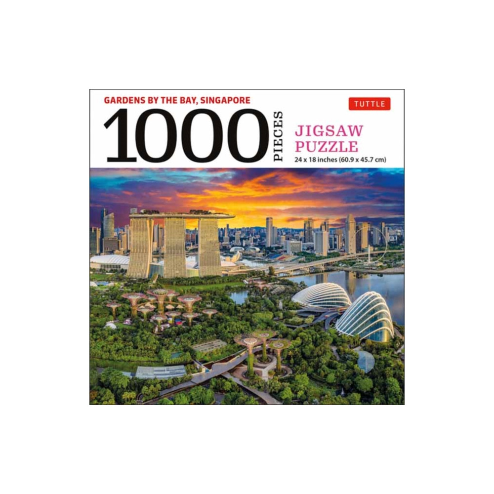 Singapore's Gardens by the Bay - 1000 Piece Jigsaw Puzzle Tuttle Publishing