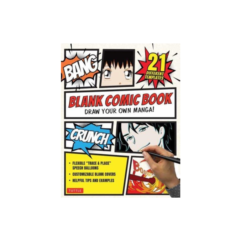 Blank Comic Book (häftad, english) Tuttle Publishing