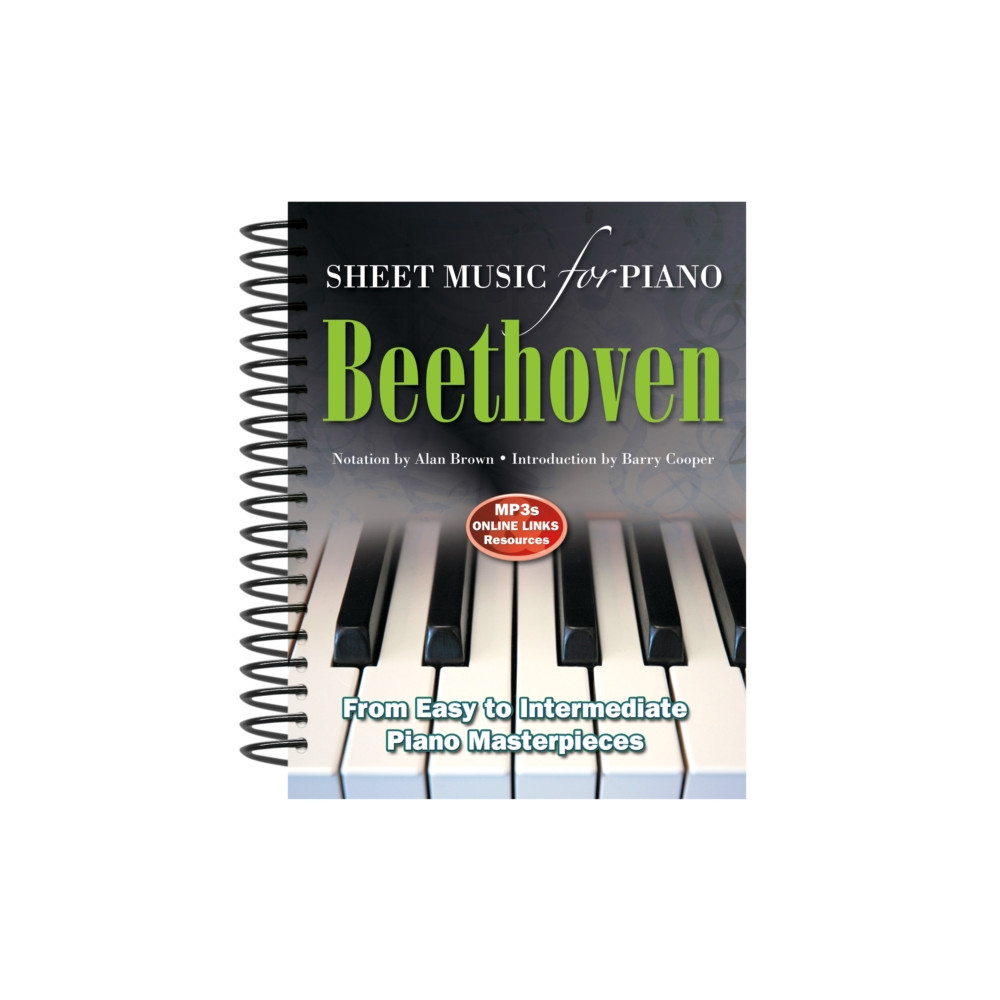 Beethoven: Sheet Music for Piano (bok, spiral, english) Flame Tree Publishing
