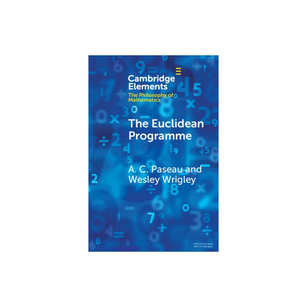 Cambridge University Press The Euclidean Programme (häftad, eng)