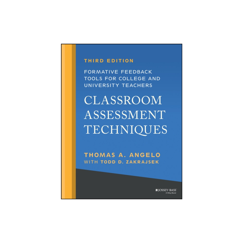 Classroom Assessment Techniques (häftad, english) John Wiley & Sons Inc