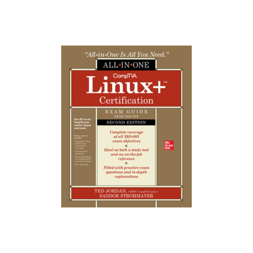 CompTIA Linux+ Certification All-in-One Exam Guide, Second Edition (Exam XK0-005) (häftad, eng)