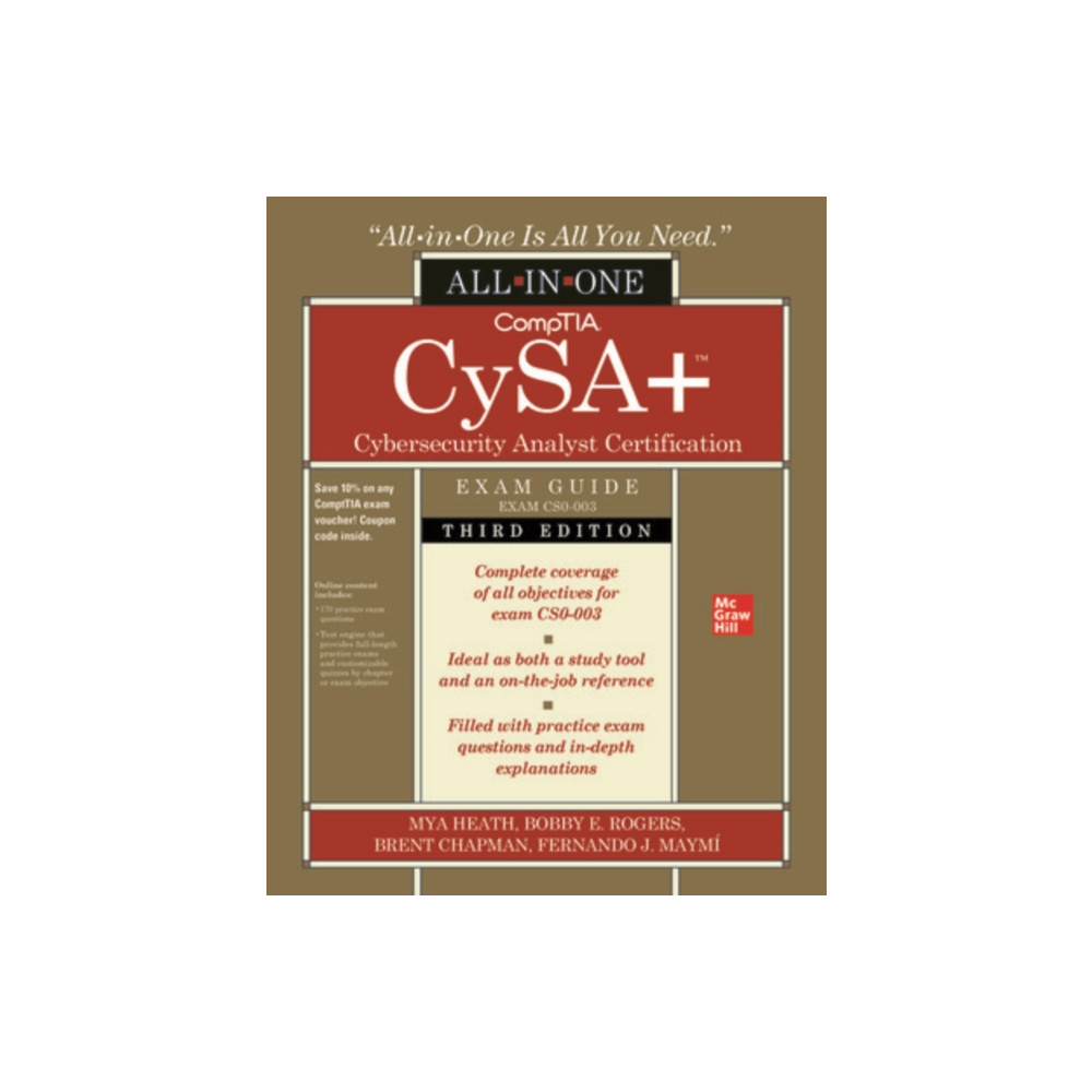 CompTIA CySA+ Cybersecurity Analyst Certification All-in-One Exam Guide, Third Edition (Exam CS0-003) (häftad, english) McGraw-Hill Education