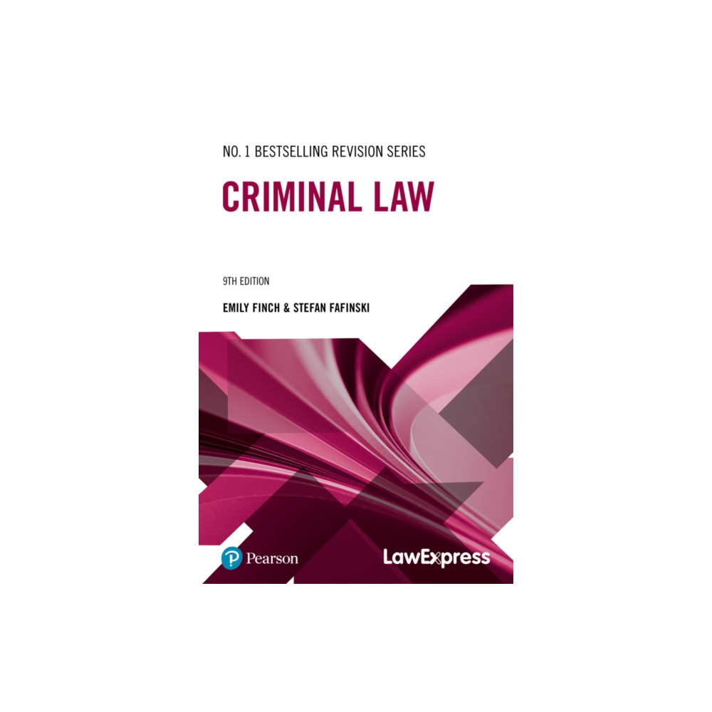 Law Express Revision Guide: Criminal Law (häftad, english) Pearson Education Limited