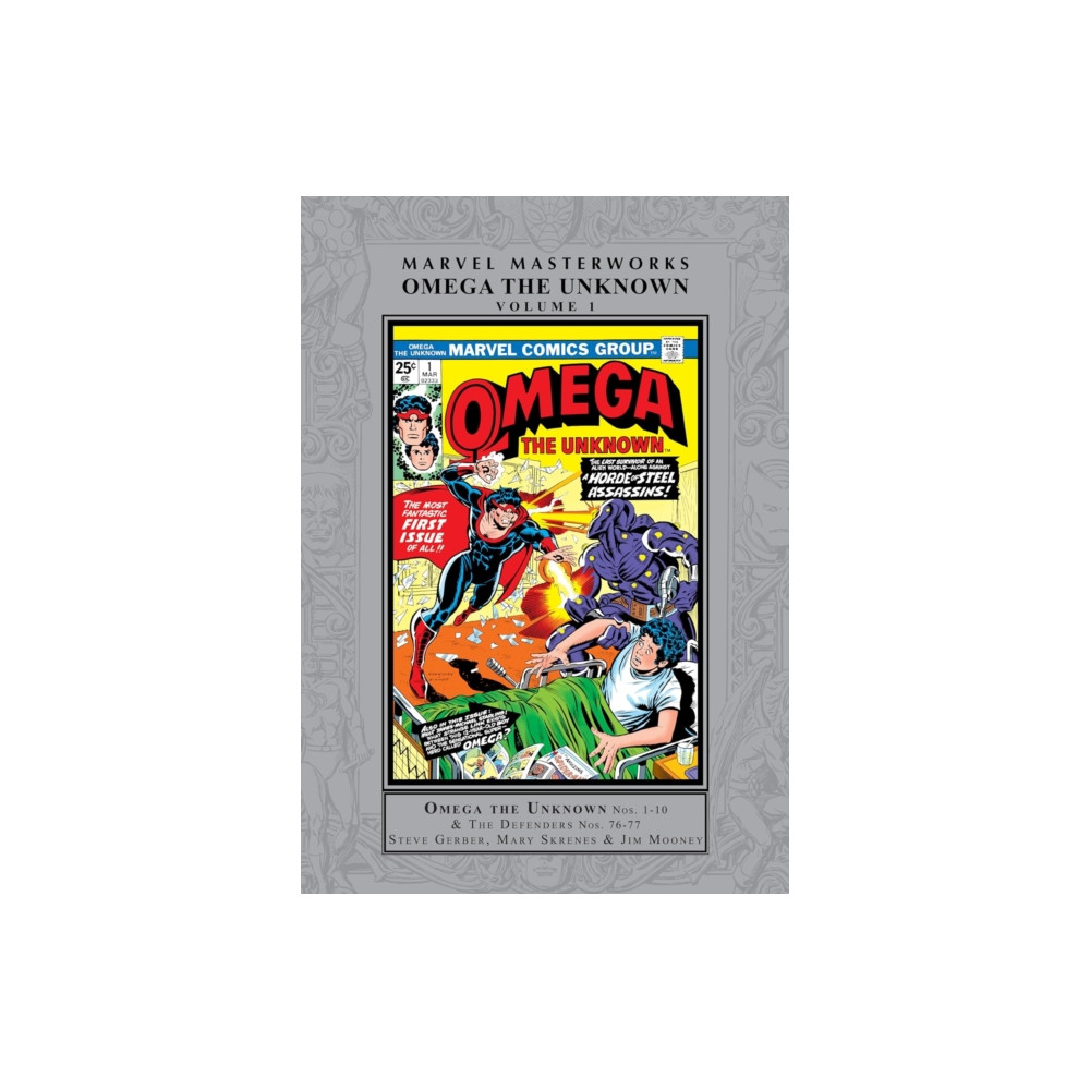 Marvel Masterworks: Omega The Unknown Vol. 1 (inbunden, english) Marvel Comics