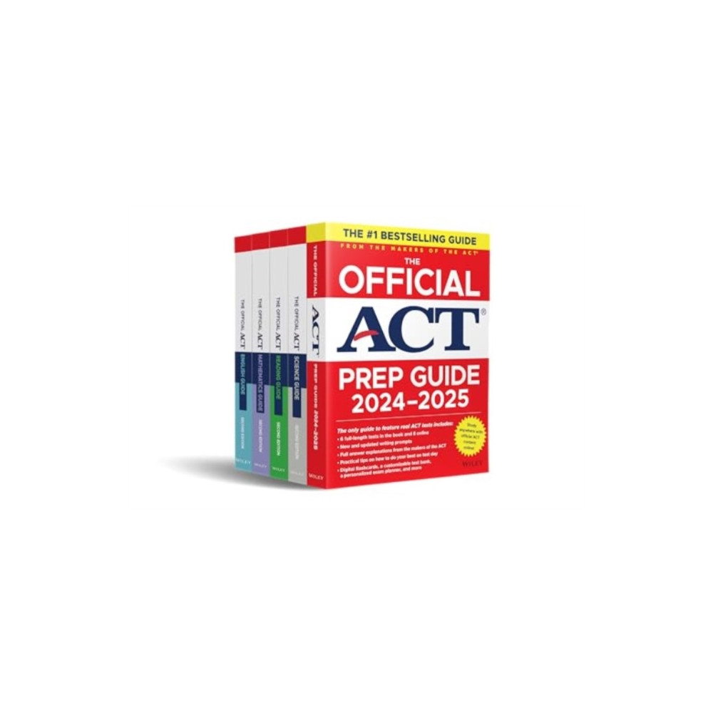 The Official ACT Prep & Subject Guides 2024-2025 Complete Set (häftad, english) John Wiley & Sons Inc