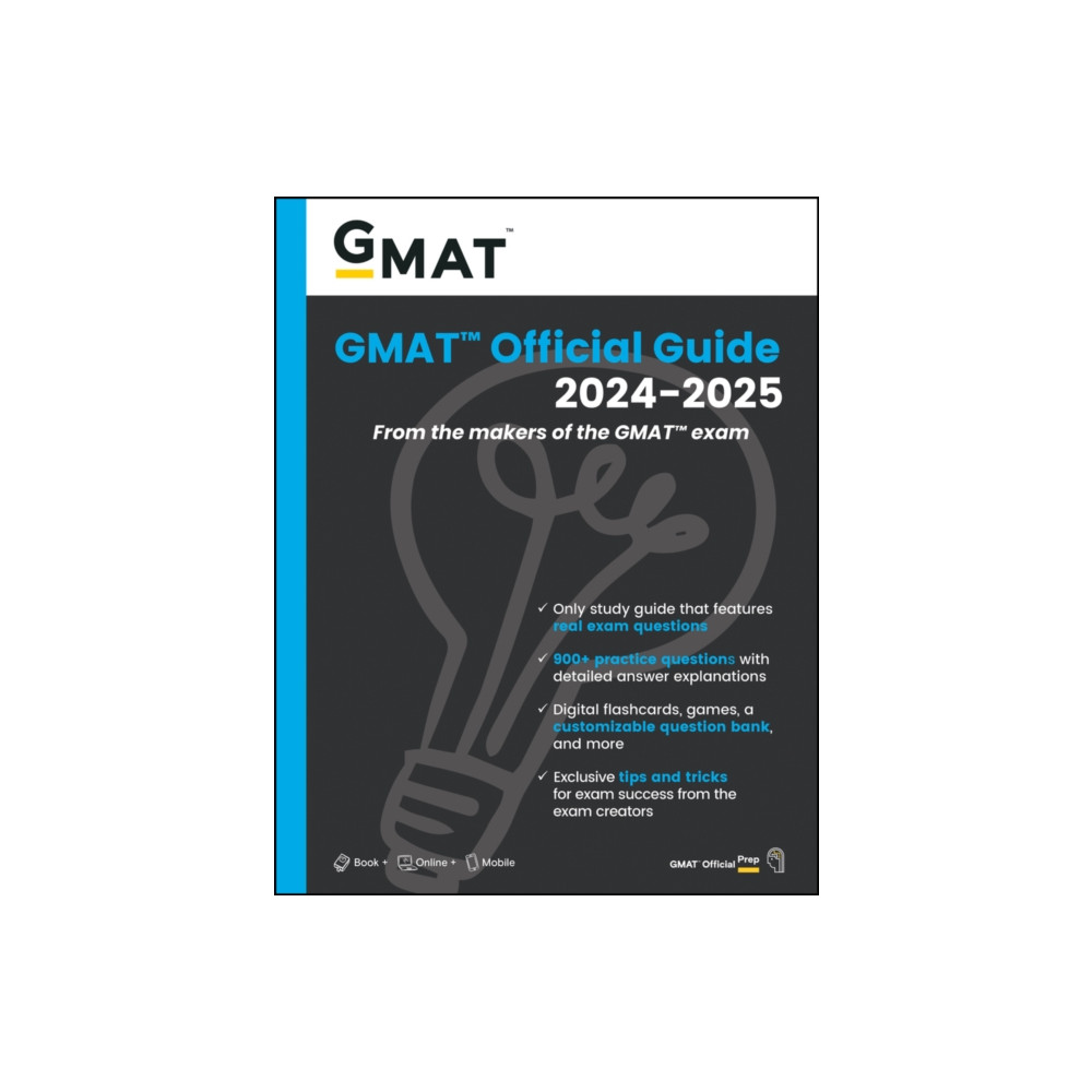 GMAT Official Guide 2024-2025: Book + Online Question Bank (häftad, english) John Wiley & Sons Inc