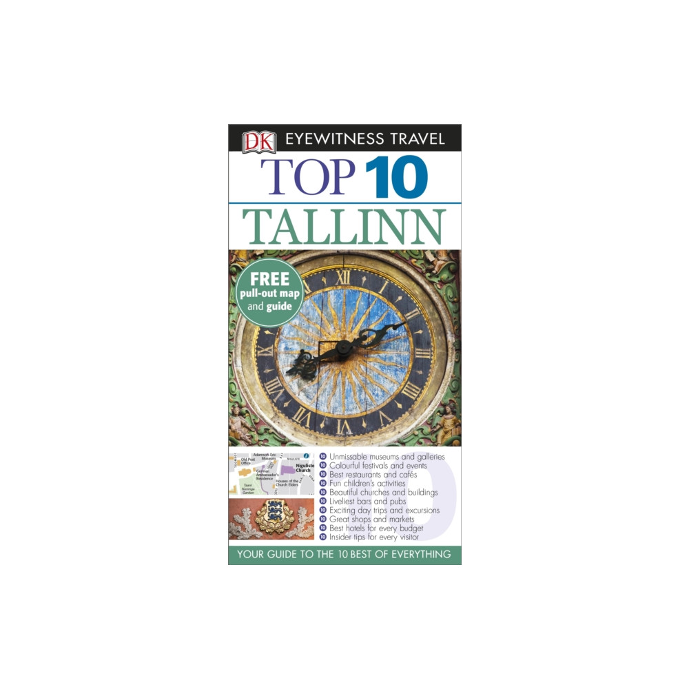 DK Eyewitness Top 10 Tallinn (häftad, english) Dorling Kindersley Ltd